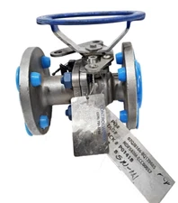 Kinka K41140 1" Hastelloy Ball Valve API 608 Class 150, 290 PSI at 100°F