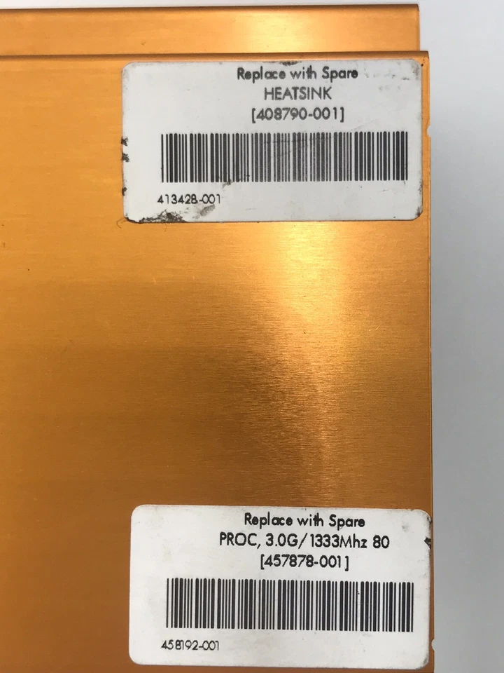 408790-001 HEATSINK & INTEL XEON E5345 QUAD-CORE PROCESSOR 438362-001 391137-001 - Image 4 of 4