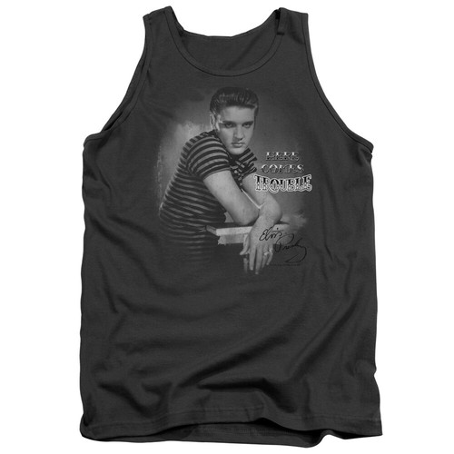 Elvis "Trouble" T-Shirt oder ärmelloses Tank - bis 5X - Bild 8 von 8
