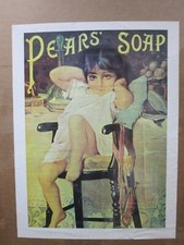 Pear's soap 1970's reprint Vintage Poster advertisement inv#G4306