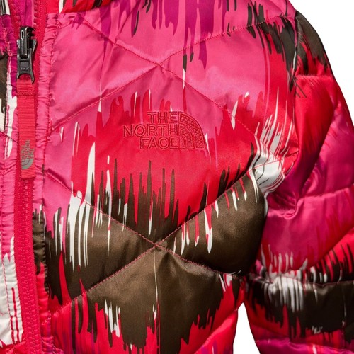 The North Face Girl's Quilted Puffer Jacket L Large 14-16 Down Filled Full Zip - Picture 14 of 20