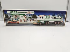1991 Hess Toy Truck and Racer in original box