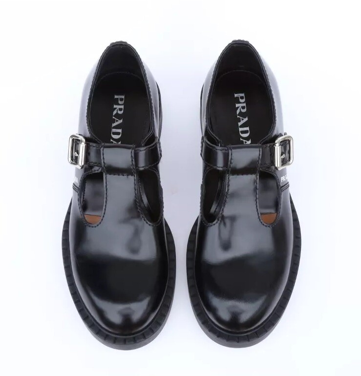 Prada Mary Jane Buckle Platform Mens Loafers Size US 7/UK 6 Prada Mary Jane Buckle Platform Mens Loafers Size US 7/UK 6