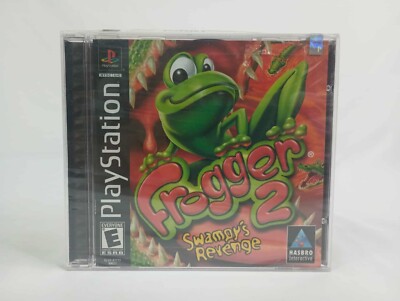 Frogger 2 Swampys Revenge PS1 Sony Playstation Brand New Sealed Black Label READ