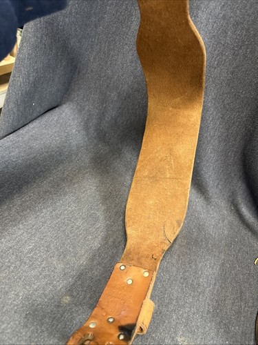 Altus Weight Lifting Belt Size Medium 28-34 Light Brown Leather Buckle 4” Wide - Picture 5 of 9