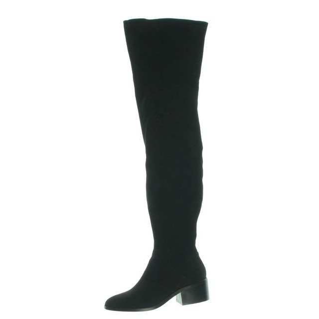 steve madden black sock boots