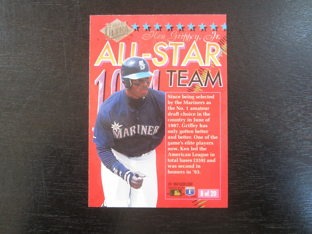 1994 Fleer Ultra All Star # 8 Ken Griffey Jr Card (B25