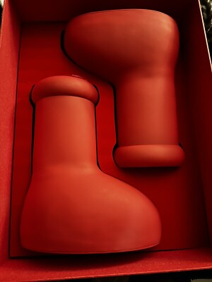 MSCHF Big Red Boot BRB-(BRB09)  - Size 9 - AUTHENTIC - IN-HAND-Ready To Ship