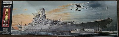 Gallery Models 1:200 Yamato Battleship Model Kit, Imperial Japanese Navy 64010