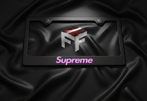Supreme License Plate | eBay