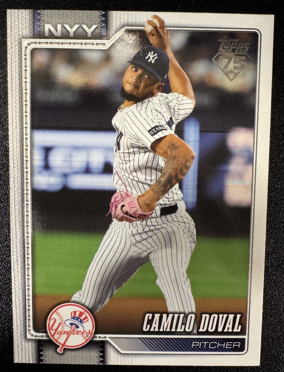 Camilo Doval 2026 Topps #75 New York Yankees