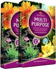 CB FUELS 2 X 60L GROWMOOR MULTI-PURPOSE COMPOST 0.21 per litre