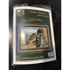 Kustom Krafts Easter Island Counted Cross Stitch Kit 20437
