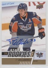 2017-18 Upper Deck CHL Star Rookies Auto Ty Dellandrea #360 Auto ek6