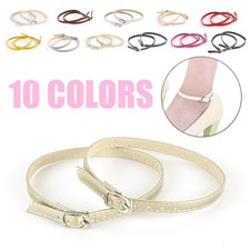 Women Shoe Strap Ladies Sandals Accessories Detachable 1 pair Metal buckles Belt
