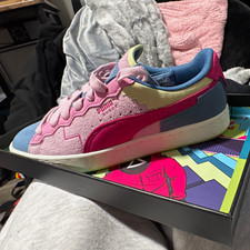 SZ 5.5 Puma x Squid Game Suede Blue Horizon O...