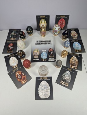 FRANKLIN MINT SAMMLERSCHATZ DER EIER X12 KONVOLUT