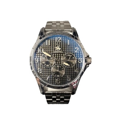 U.S. Polo Assn. Edelstahl Chronograph Herren Armbanduhr Schwarz