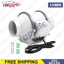 4 Inch Duct Fan Inline Ventilation Exhaust Fan 280 Cfm Duct Intake Air Fan 4 Inch Duct Fan Inline Ventilation Exhaust Fan 280 Cfm Duct Intake Air Fan
