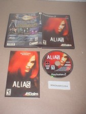 ALIAS game complete in case w/ manual - Sony Playstation 2 PS2