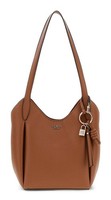 Guess Melody Bucket Schultertasche Tasche Caramel Braun Neu