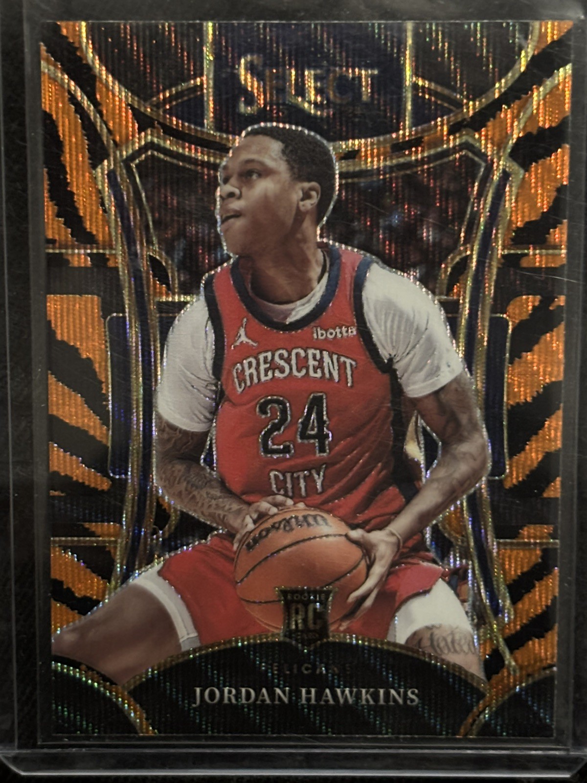 2023-24 Select Jordan Hawkins (RC) Mezzanine Tiger Prizm SSP