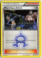 LP Team Aqua Admin 25/34 Uncommon Double Crisis Pokemon on eBay