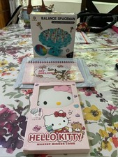 Hello Kitty Gamestickers And Makeup Mirror Comb-lot Of 5 Items Hello Kitty Gamestickers And Makeup Mirror Comb-lot Of 5 Items
