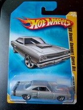Hot Wheels Original 2009 Issue Dodge Coronet Super Bee In Silver - Look !