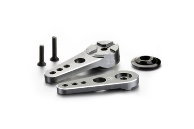 Absima Aluminium Servo Horn 23 Zähne 3-in-1 2030030 2-tlg. Sanwa GR MPX JR ect.