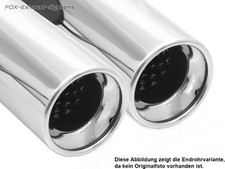  Racinganlage (mit Soundrohr) Skoda Fabia RS 5J Combi 2x76 rund mit Abs.