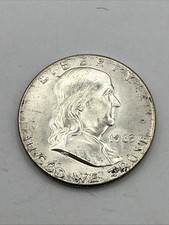 1963 50C Franklin Half Dollar