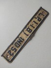 Vintage 1952 Indiana License Plate Registration Tag Topper  — photo 2