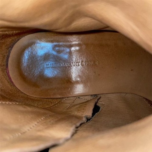 ISABEL MARANT ETOILE Suede Ankle Western Boots 24cm - Picture 6 of 9