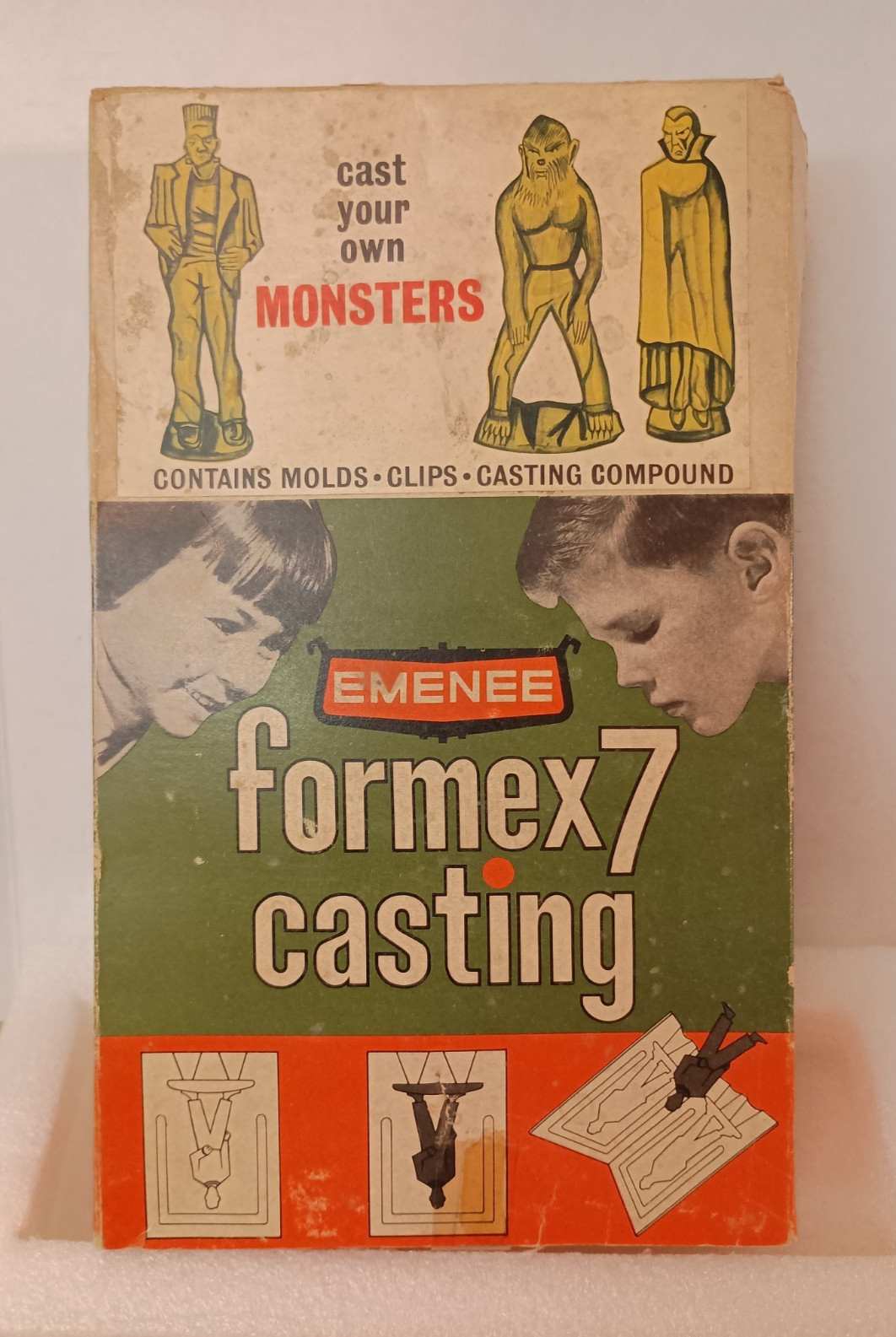 Emenee Formex7 Casting Monsters Scarce!!! UNIVERSAL MONSTERS 1965