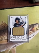 Brett Phillips 2017 National Treasures COLOSSAL MATERIALS PATCH #CM-BP /99