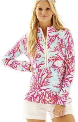 Lilly Pulitzer Skipper Popover Underwater Escape XL Women s New With Tags