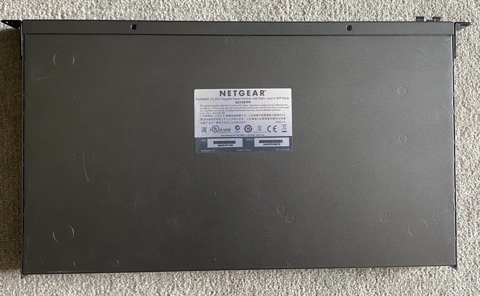 Netgear ProSafe GS728TPP Gigabit PoE Switch + Brackets GS728TPP  - Image 3 of 4