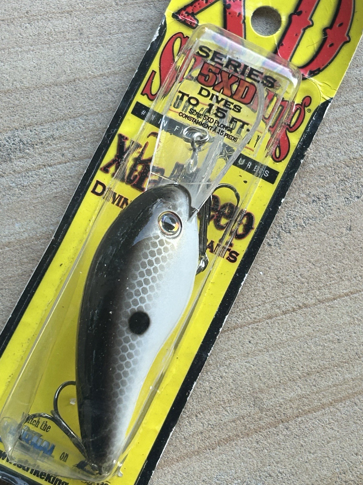 Strike King KVD Crankbaits LOT OF 5 — 3/1.5 ,1/6X,1/5X All Un Opened Packages - Image 2