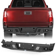 Heavy Duty Steel Rear Bumper Cover Guard For 2015-2022 Chevy Colorado Gmc Canyon Heavy Duty Steel Rear Bumper Cover Guard For 2015-2022 Chevy Colorado Gmc Canyon
