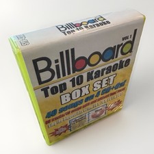 Billboard Top 10 Karaoke Box Set Vol 1 4 CD Gs 40 Songs From 60s 70s 80s  90s