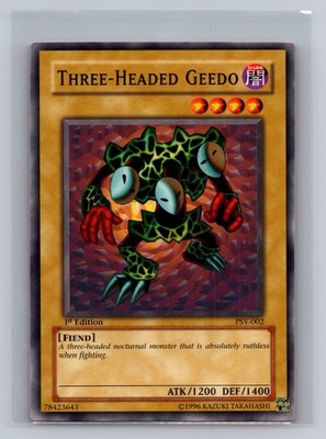 Three-Headed Geedo PSV-002 Pharaoh's Servant 1st Edition NM