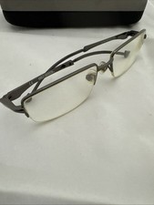 Harley Davidson HD365 Black Metal Half Rim Rectangle Eyeglasses 53-17 125