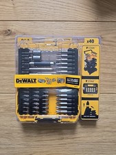 Dewalt DT70702 40 Piece Impact Screwdriver Bit Set + Tough Case Fits TStak Caddy