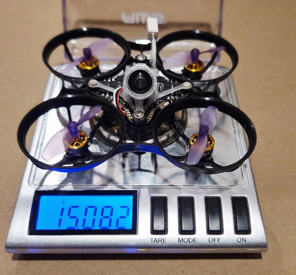 🏁NEW- #1 Top End Custom ULTRALIGHT 65mm 1S Analog FPV Race Whoop Quadcopter🏁 - Image 2 of 4