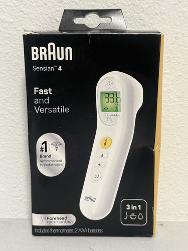 Braun No Touch Thermometer for Adults and Kids, 3-in-1 Digital Thermometer 2-Set