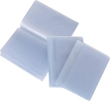 Set of 3 Plastic Wallet Insert Clear Credit Card Wallet Picture Photo Holder for