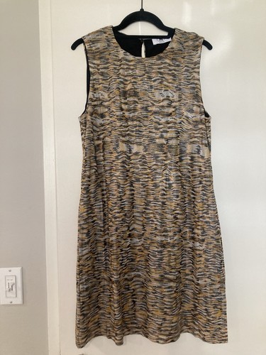 Missoni Multicolor Abstract Sleeveless A-Line Short Dress Round Neck Size L