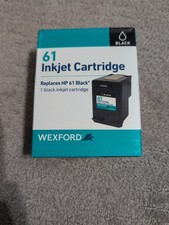Wexford 61 Inkjet Cartridge - Replaces HP 61 Black Inkjet Cartridge NEW