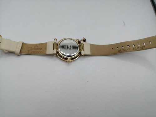 VIVIENNE WESTWOOD VV006WHWH Quartz Watch Wristwatch Authentic Works Women 9636 - Picture 6 of 6